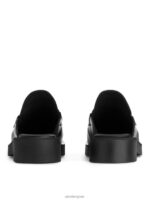 ARKET schoenen 0DXJP685 zwart Leren instappers vrouwen - Image 4