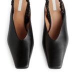 ARKET schoenen 0DXJP698 zwart leren slingback-pumps vrouwen