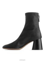 ARKET schoenen 0DXJP699 zwart Soklaarzen van stretchleer vrouwen - Image 2