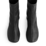 ARKET schoenen 0DXJP699 zwart Soklaarzen van stretchleer vrouwen