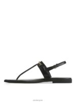 ARKET schoenen 0DXJP707 zwart Leren leren sandalen vrouwen - Image 2