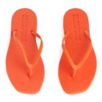 ARKET schoenen 0DXJP710 oranje slapers taps toelopende slippers vrouwen