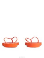 ARKET schoenen 0DXJP710 oranje slapers taps toelopende slippers vrouwen - Image 4