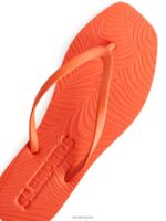 ARKET schoenen 0DXJP710 oranje slapers taps toelopende slippers vrouwen - Image 6