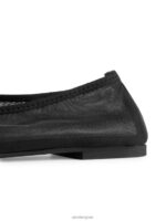 ARKET schoenen 0DXJP717 zwart ballerina's van mesh vrouwen - Image 5