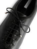ARKET schoenen 0DXJP720 zwart Derby-flats met veters vrouwen - Image 5