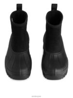 ARKET schoenen 0DXJP728 zwart tretorn ahus hybride laarzen vrouwen - Image 3