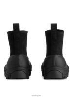 ARKET schoenen 0DXJP728 zwart tretorn ahus hybride laarzen vrouwen - Image 4
