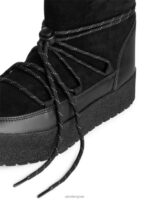 ARKET schoenen 0DXJP730 zwart tretorn aspa hybride laarzen vrouwen - Image 5