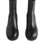 ARKET schoenen 0DXJP737 zwart Chelseaboots met hak vrouwen