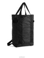 ARKET Tassen 0DXJP1289 zwart opvouwbare 2-weg rugzak unisex - Image 5