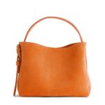 ARKET Tassen 0DXJP741 oranje suède crossbodytas unisex