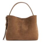 ARKET Tassen 0DXJP742 bruin suède crossbodytas unisex