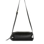 ARKET Tassen 0DXJP744 zwart boxy leren crossbodytas unisex