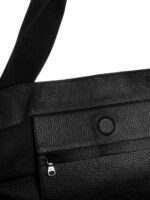 ARKET Tassen 0DXJP753 zwart leren draagtas unisex - Image 4